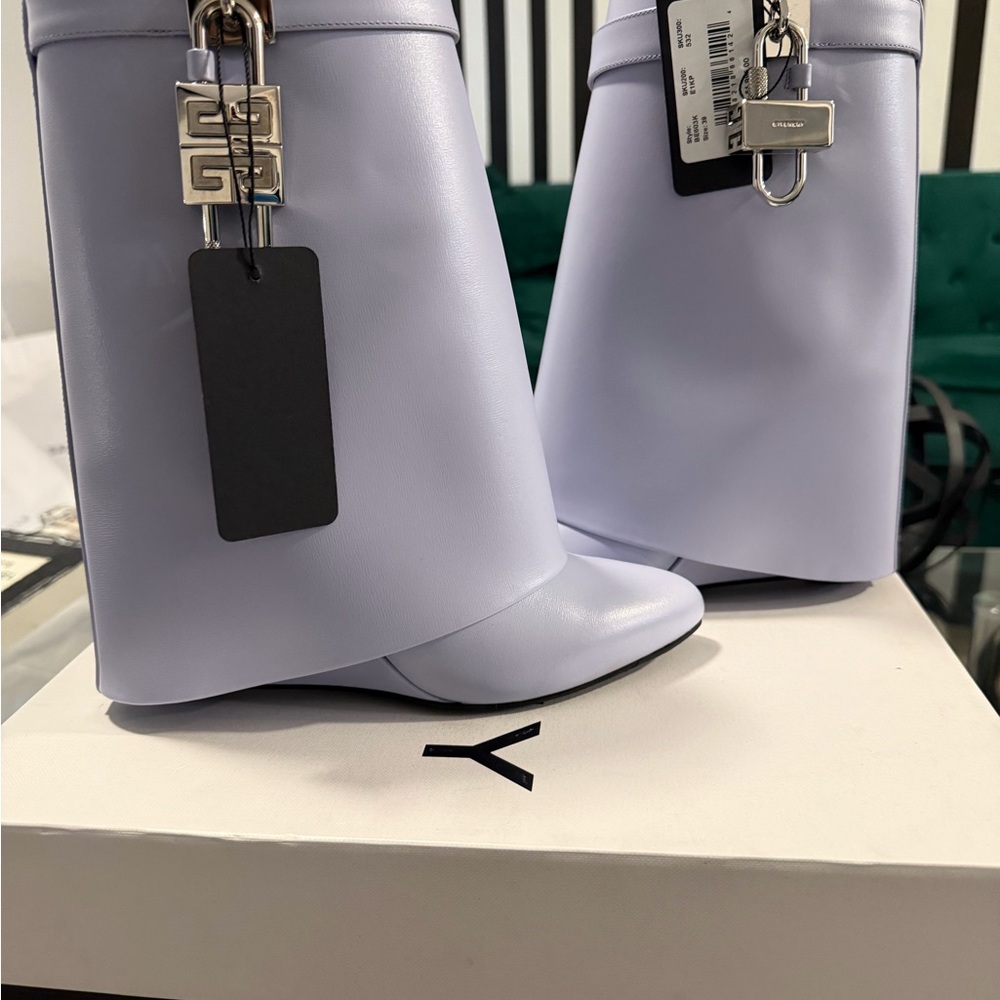 Givenchy Light Purple Heeled Boots